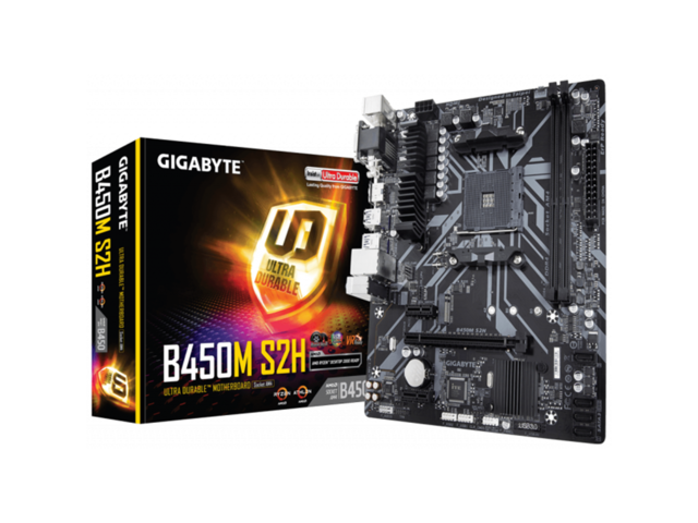 Дънни платки Gigabyte B450M S2H