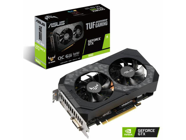 Видео карти ASUS TUF Gaming GeForce GTX 1660