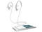 Джаджи iLuv_ClipBack Strap за Apple AirPods (в бяло)