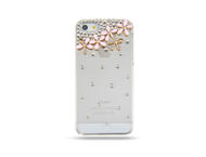 Калъфи Калъф Wikky Golden Flowers за iPhone 5 5flpink