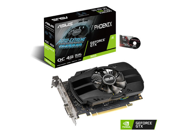 Видео карти Asus PHOENIX GTX 1650 OC EDITION
