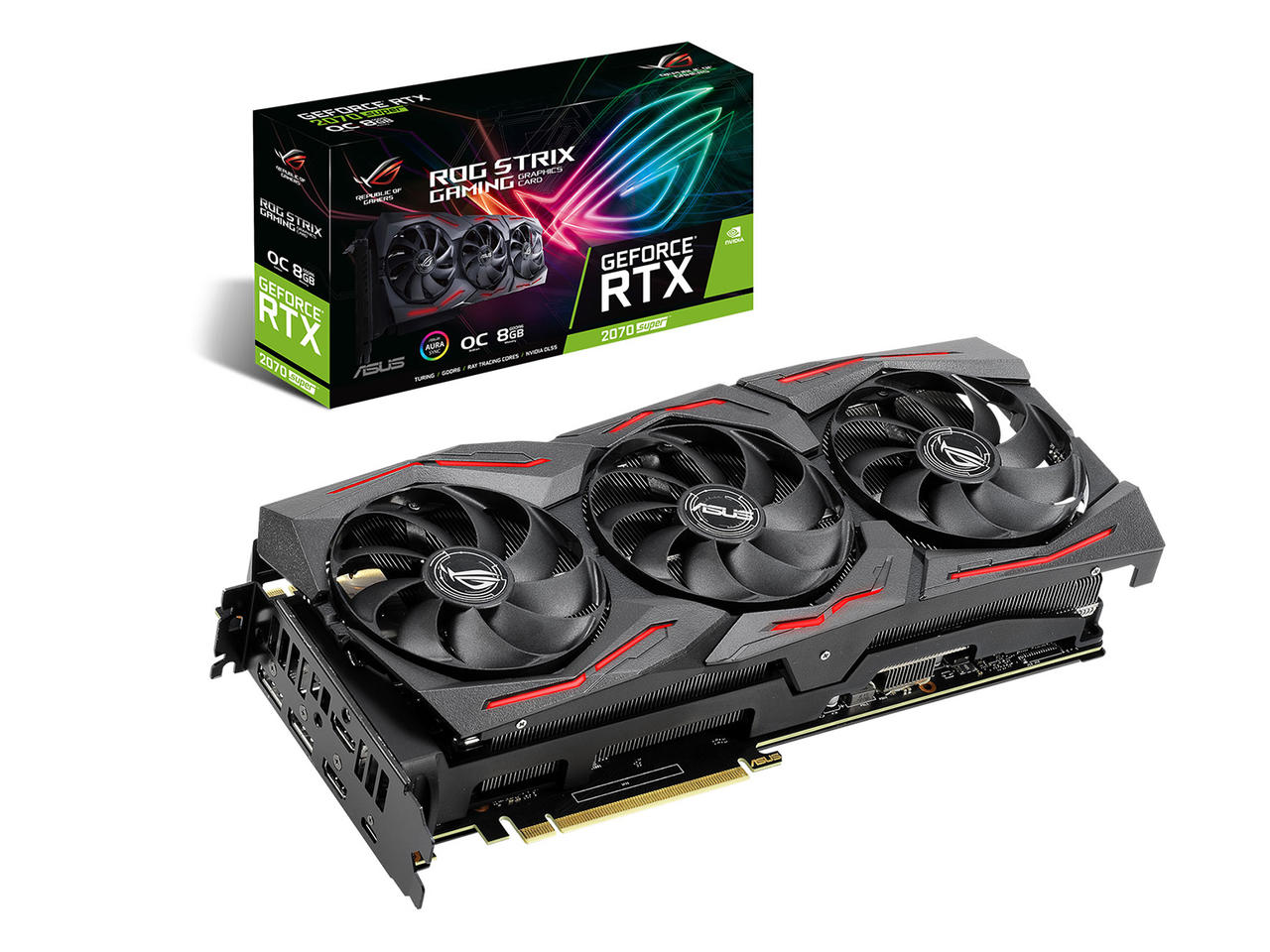 Rtx Strix 2070 Super Asus Rog Strix 2070 Super Oc 8gb Asus Geforce