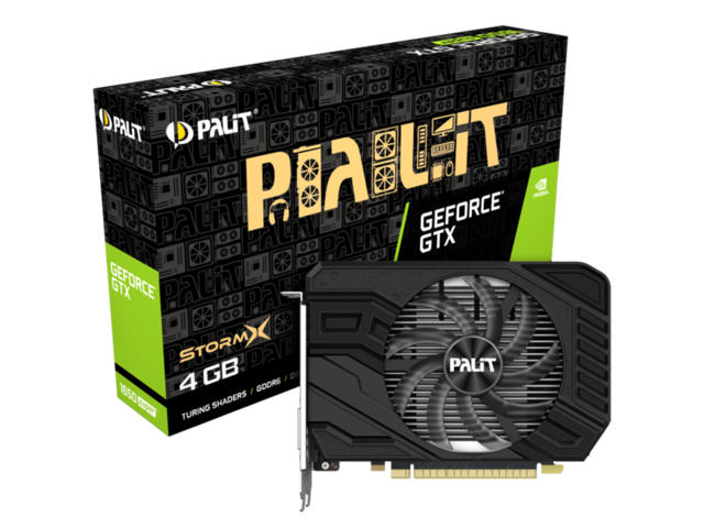 Видео карти Palit GeForce GTX 1650 SUPER StormX