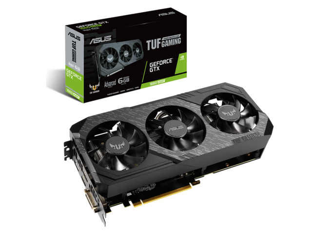 Видео карти Asus TUF Gaming X3 GTX 1660 Super Advanced edition