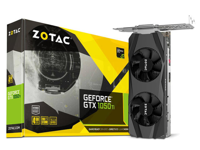 Видео карти ZOTAC GeForce GTX 1050 Ti Low Profile