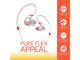Слушалки TCL ACTV100, Crimson White
