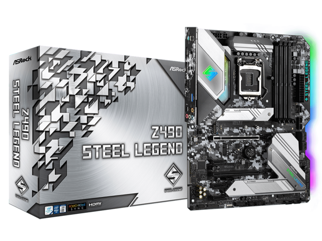 Дънни платки ASRock Z490 Steel Legend