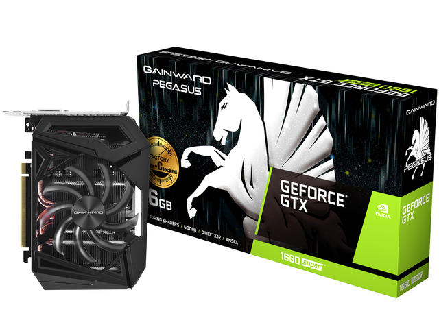 Видео карти Gainward GeForce GTX 1660 SUPER Pegasus OC