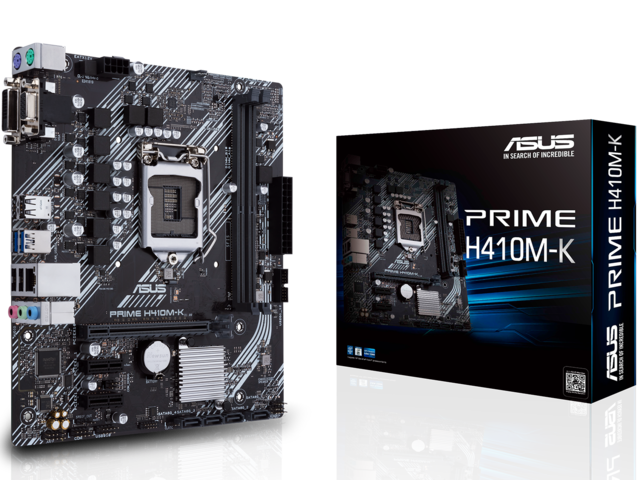 Дънни платки ASUS PRIME H410M-K