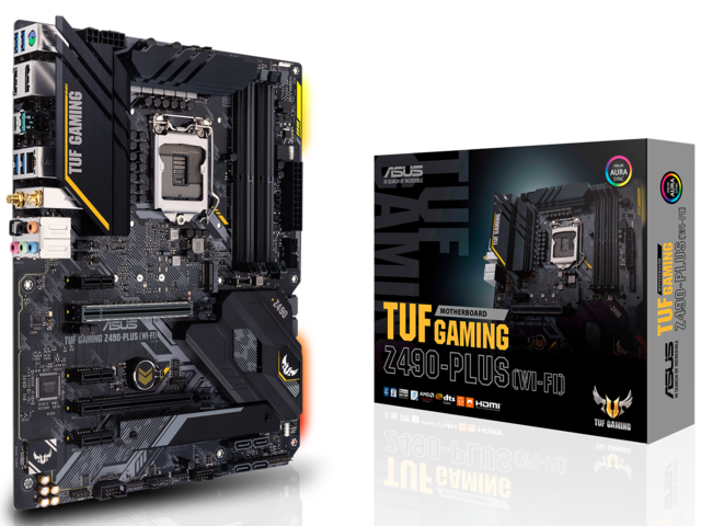 Дънни платки ASUS TUF GAMING Z490-PLUS (WiFi)