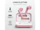 Слушалки TRUST Primo Touch Bluetooth Wireless Earphones - Pink