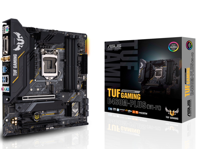 Дънни платки ASUS TUF GAMING B460M-PLUS (WI-FI)