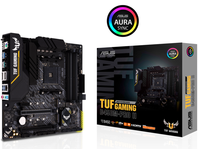 Дънни платки ASUS TUF GAMING B450M-PRO II