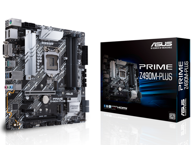 Дънни платки ASUS PRIME Z490M-PLUS