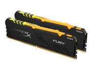 Оперативна памет 32GB (2x16GB) DDR4 3600MHz Kingston HyperX Fury RGB Black