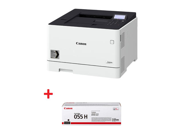 Принтери Canon i-SENSYS LBP663Cdw + Canon CRG-055H BK