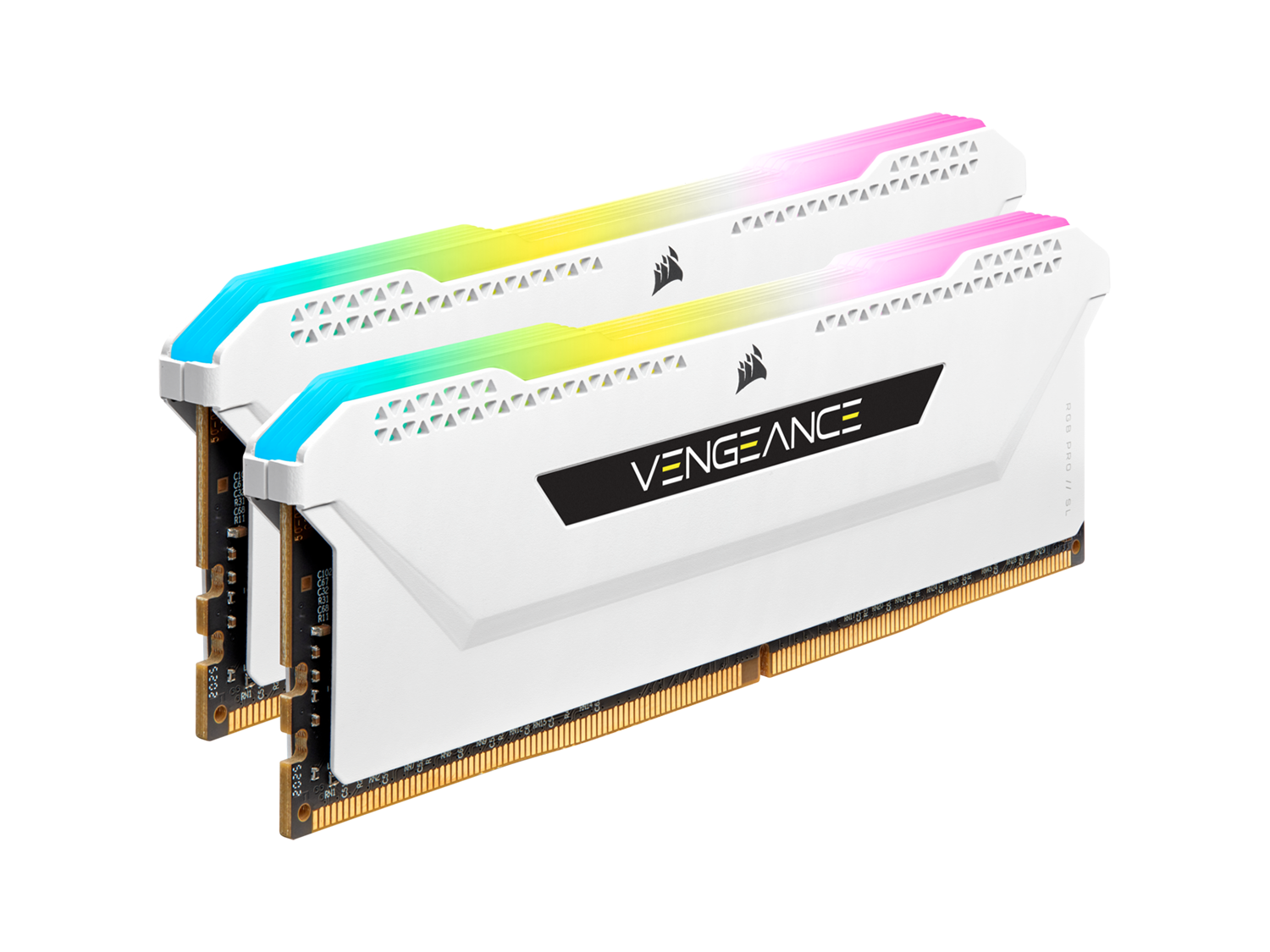 32GB (2x16GB) DDR4 3200MHz Corsair Vengeance RGB PRO SL White