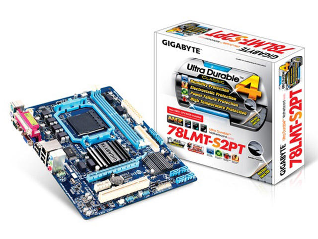 Дънни платки GIGABYTE GA-78LMT-S2PT