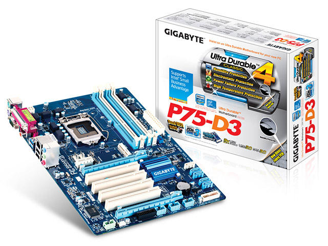 Дънни платки GIGABYTE GA-P75-D3