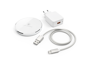 Зарядни устройства Hama "FC7,5iP" Wireless Charger Set, white 