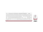 Клавиатури A4tech Fstyler F1010, розово