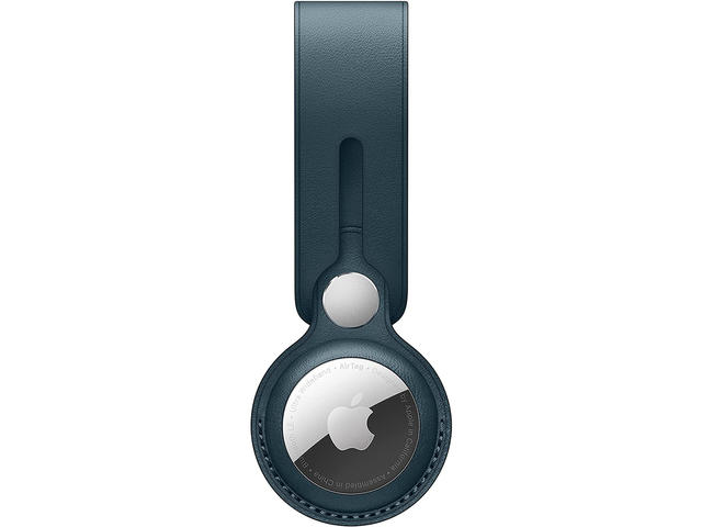 Джаджи Apple AirTag Leather Loop - Baltic Blue (Seasonal Summer2021)