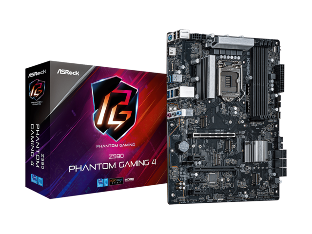 Дънни платки ASRock Z590 Phantom Gaming 4