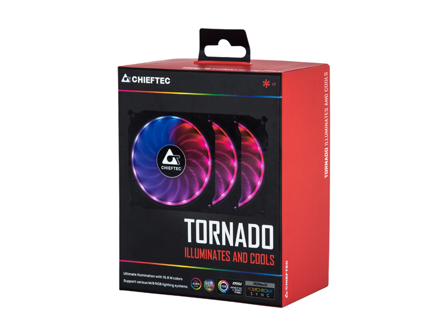 Chieftec Tornado CF-3012-RGB 3-RGB fan set | Desktop.bg - Мощни PC ...