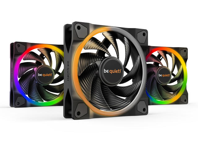 Вентилатори be quiet! LIght Wings 120mm PWM High Speed TriplePack