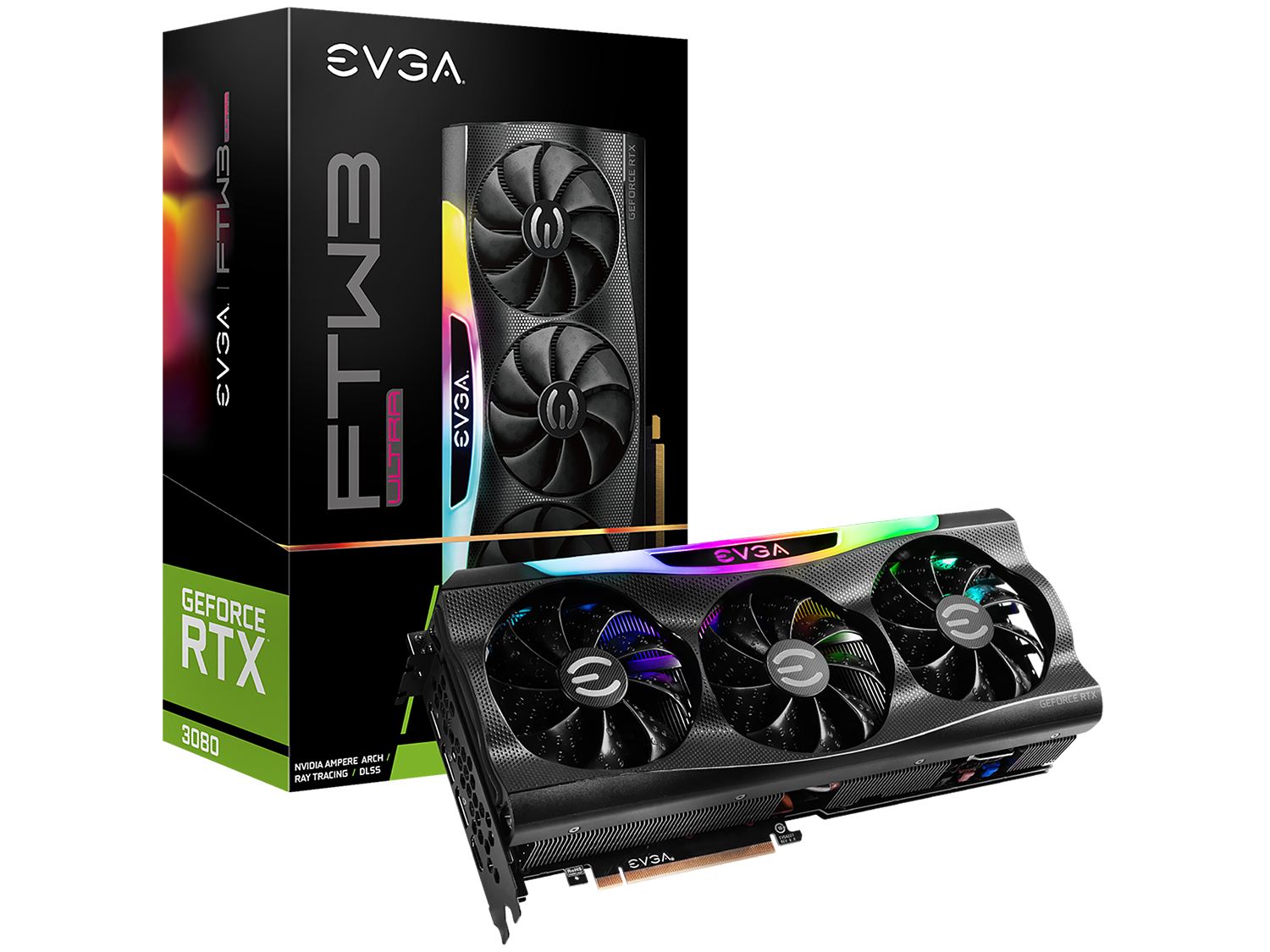 Graphics Card Evga Geforce Rtx 3080 Xc3 Hydro Copper EVGA GeForce