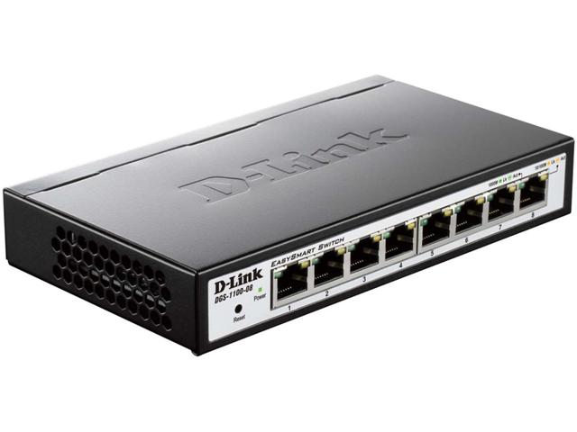 Мрежово оборудване D-Link DGS-1100-08V2