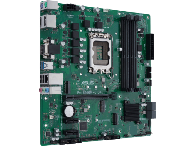 Дънни платки ASUS PRO B660M-C D4-CSM