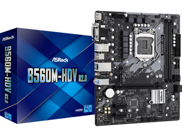 Дънни платки Asrock B560M-HDV R2.0