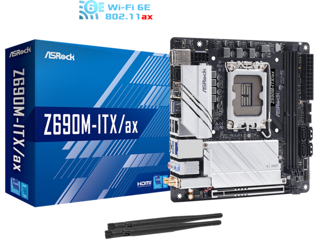 Дънни платки ASRock Z690M-ITX/AX