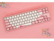 Клавиатури Ducky x Varmilo Miya Sakura V2 65, Cherry MX Red суичове