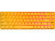 Клавиатури Ducky One 3 Yellow SF 65, Cherry MX Clear суичове