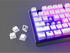 Джаджи Steelseries PrismCaps PBT Doubleshot 104-Keycap White US-Layout
