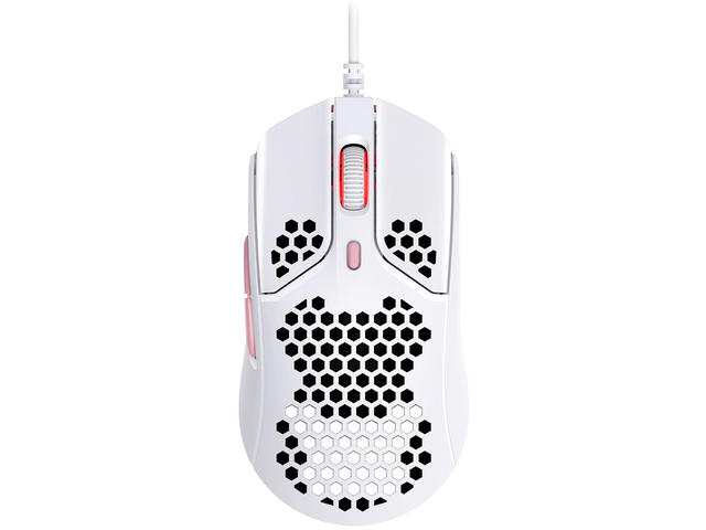 Мишки HyperX Pulsefire Haste, в бяло-розово