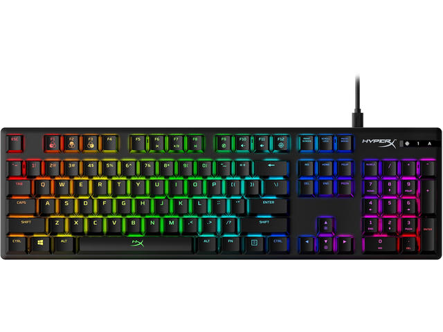 Клавиатури HyperX Alloy Origins с HyperX червени суичове