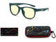 Компютърни очила GUNNAR Rush Kids Small, Amber Natural, зелени