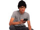 Компютърни очила GUNNAR Rush Kids Large, Amber Natural, черни