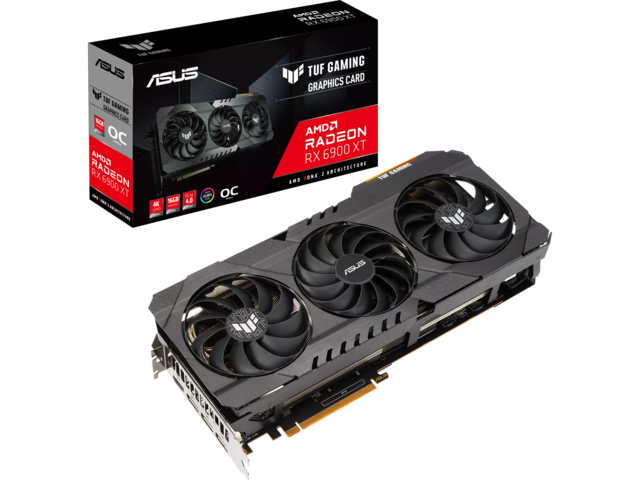 Видео карти ASUS TUF GAMING Radeon RX 6900 XT OC