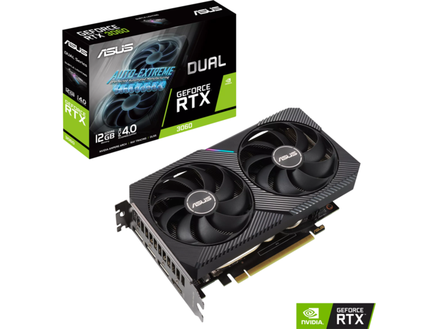 Видео карти ASUS Dual GeForce RTX 3060 V2