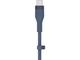 Кабели и Адаптери Belkin BOOST CHARGE Silicone cable USB-C to USB-C 2.0 - 3M - Blue