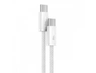 Кабели и Адаптери Baseus Dynamic Series Type-C към Type-C, 100W, 1м, бял