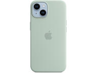 Калъфи Apple iPhone 14 Silicone Case with MagSafe - Succulent