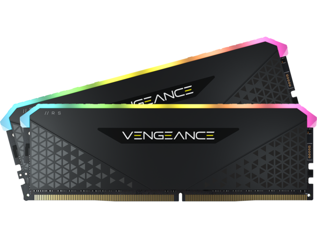 Оперативна памет 32GB (2x16GB) DDR4 3200 MT/s Corsair Vengeance RGB RS