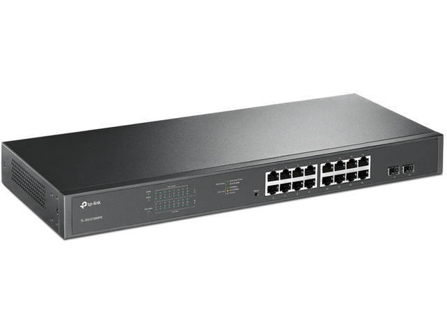 Мрежово оборудване TP-Link Jetstream TL-SG1218MPE