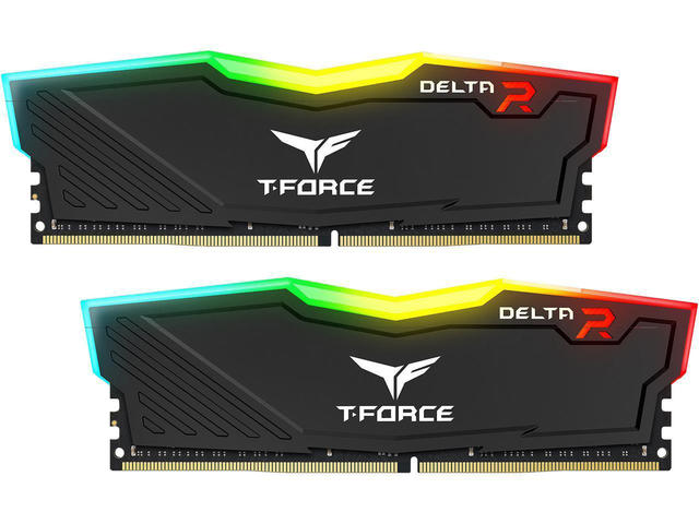 Оперативна памет 16GB (2x8GB) DDR4 3600MHz Team Group T-Force Delta RGB Black