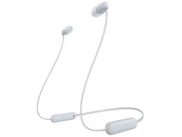 Слушалки Sony WI-C100, white